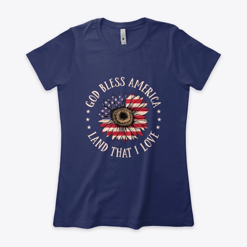 God bless america,Patriot,t-shirt design