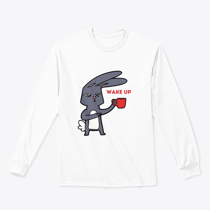Rabbit says Wake up 