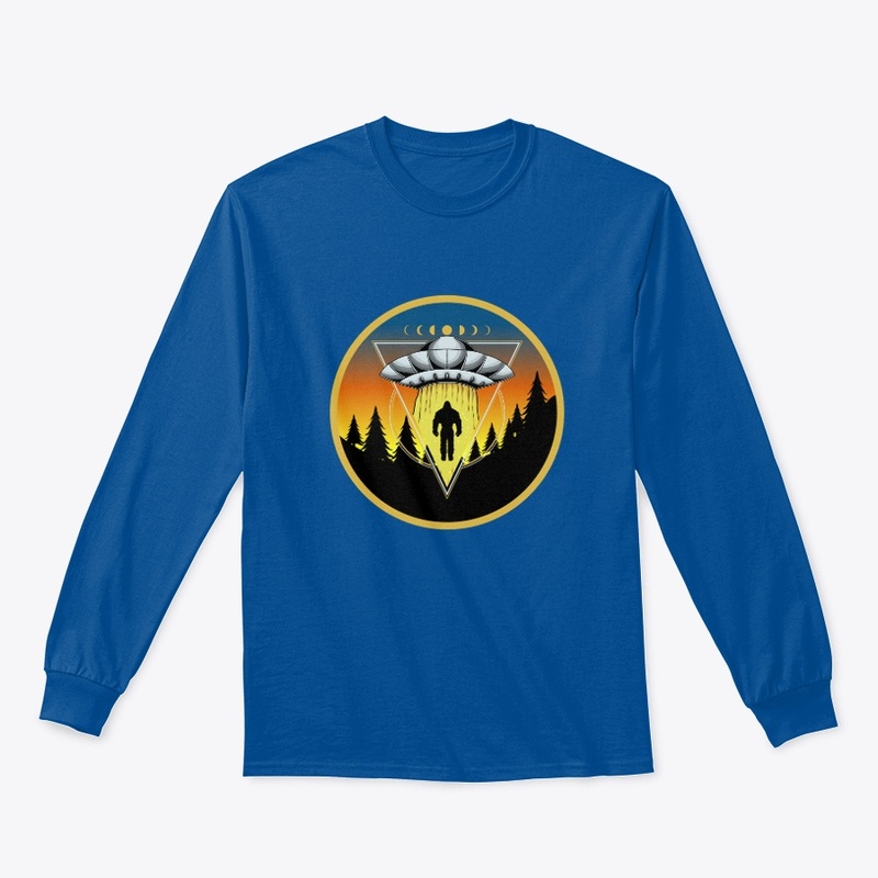 Bigfoot Spaceship Forest