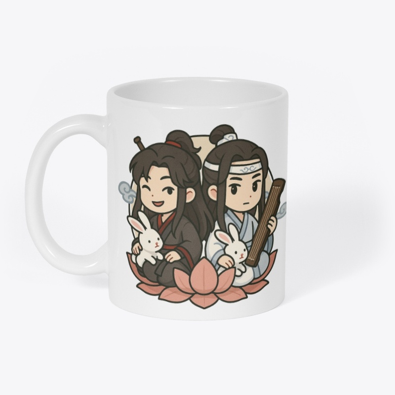 Wei Wuxian &amp; Lan Wangji Chibi Art