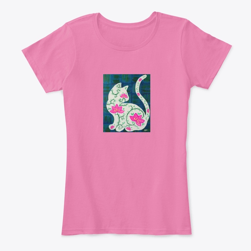 Pink Lotus Kitty 