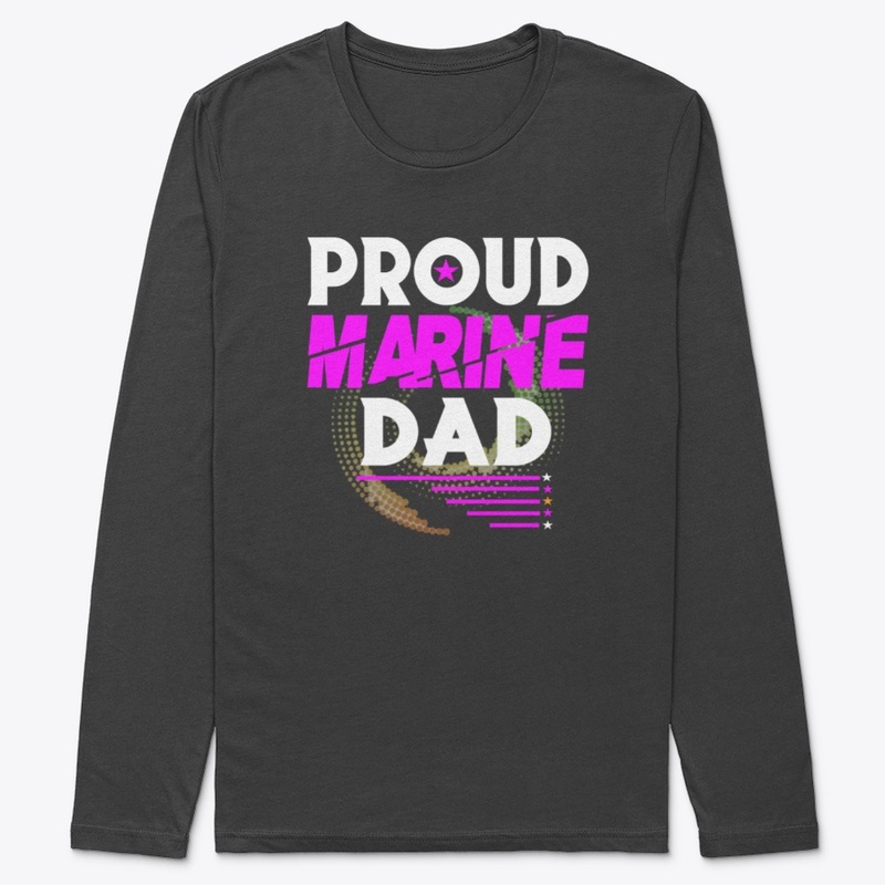 Proud Marine dad Tshirt