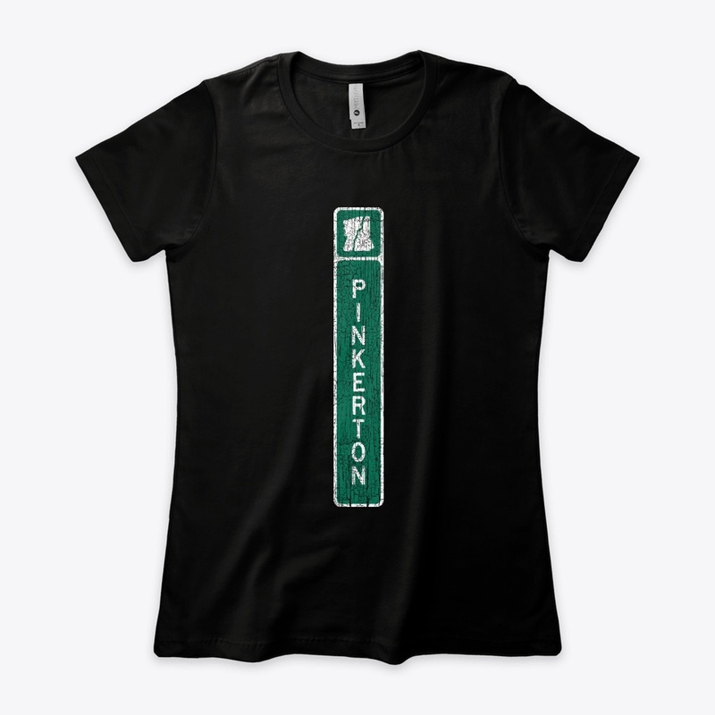 Pinkerton NH TownLine Sign Green White