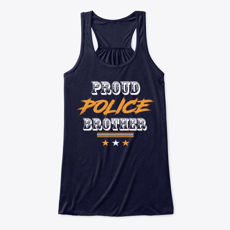 PROUD POLICE BROTHER SHIRT