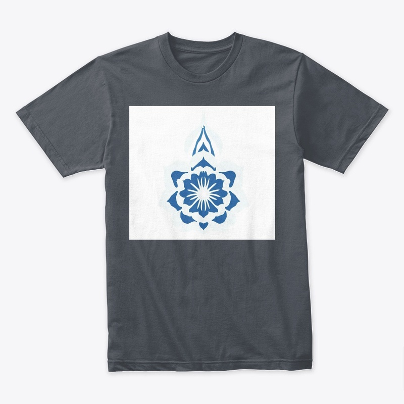 Mandala logo design t-shirt 