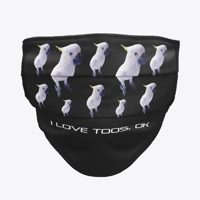 I love Toos Face Mask