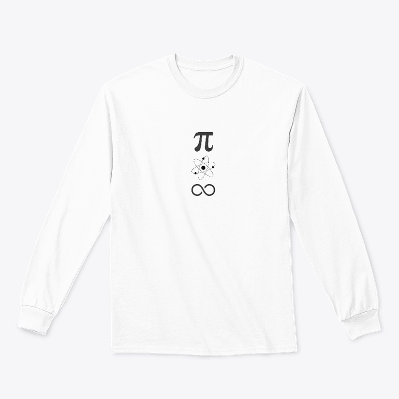 Pi Atom Infinity Symbols T-Shirt
