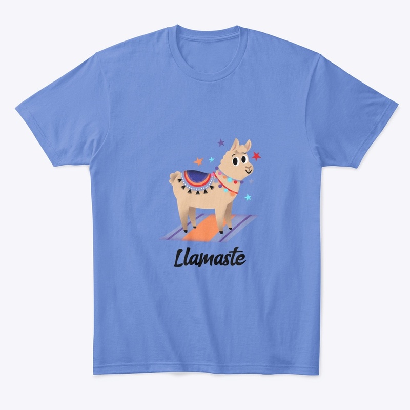 Llamaste Funny Llama Yoga 