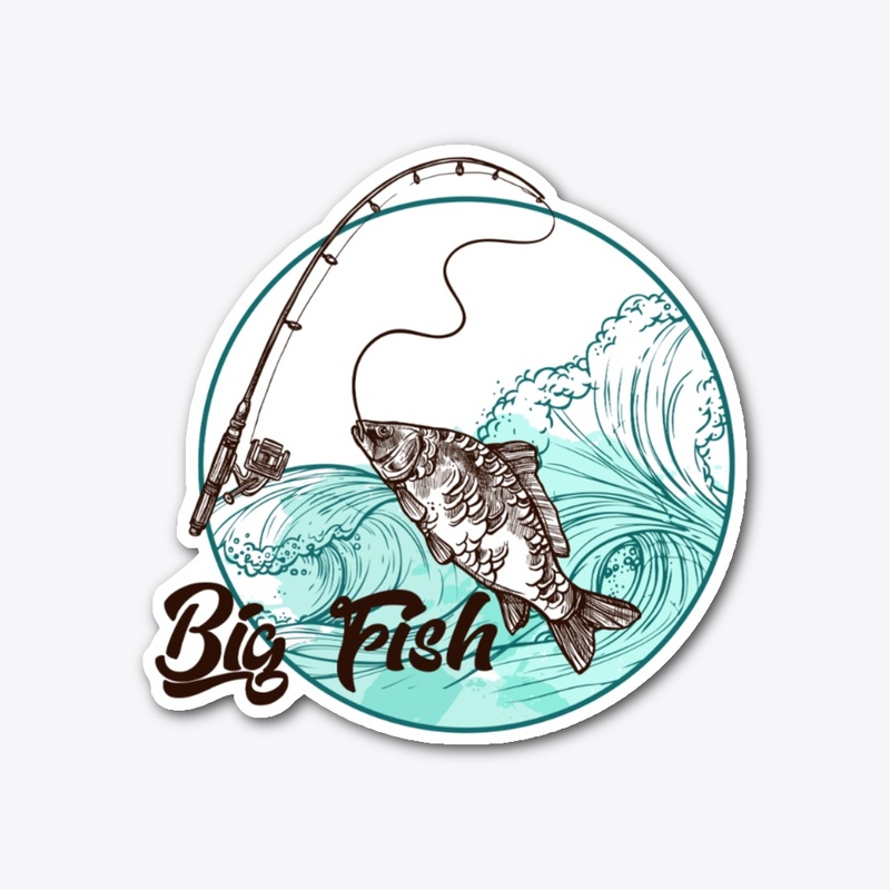 Big bass fish gift for fisherman dad