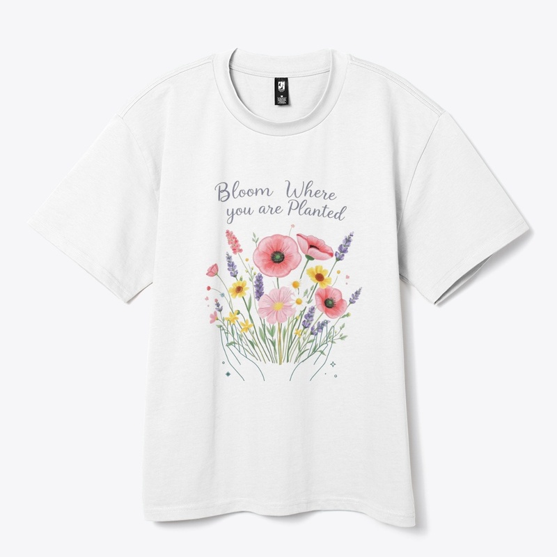 Bloom where you are Planted