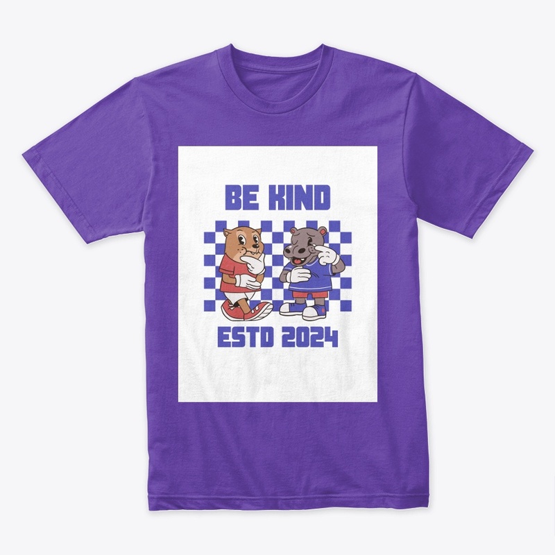 Colorful Panda Be Kind Shirt
