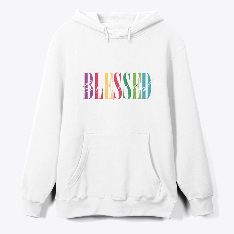 The "Blessed" t-shirt design 