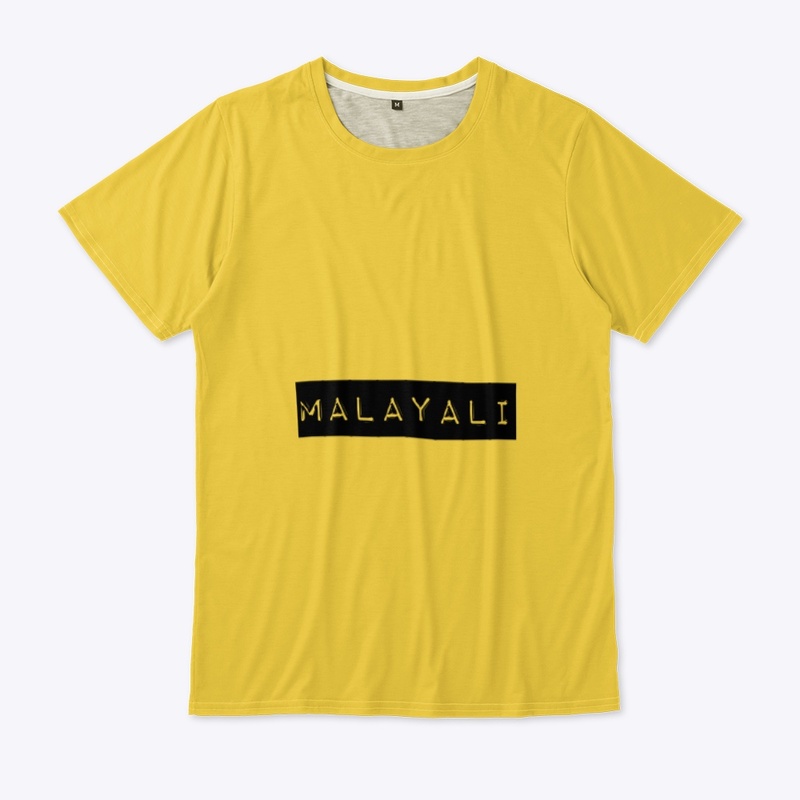 T-Shirt with Malayali label