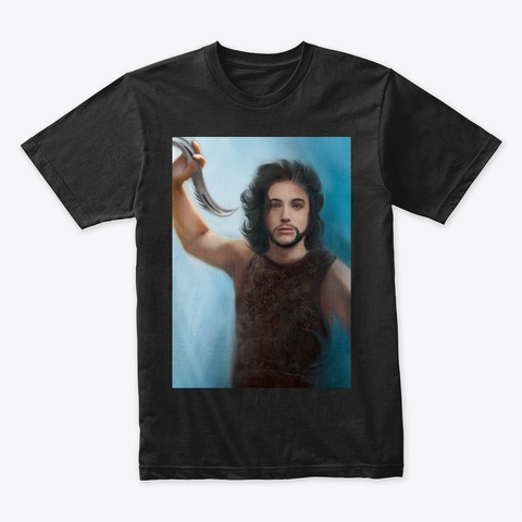 Jace   Darkness &Amp; Light Black T-Shirt Front