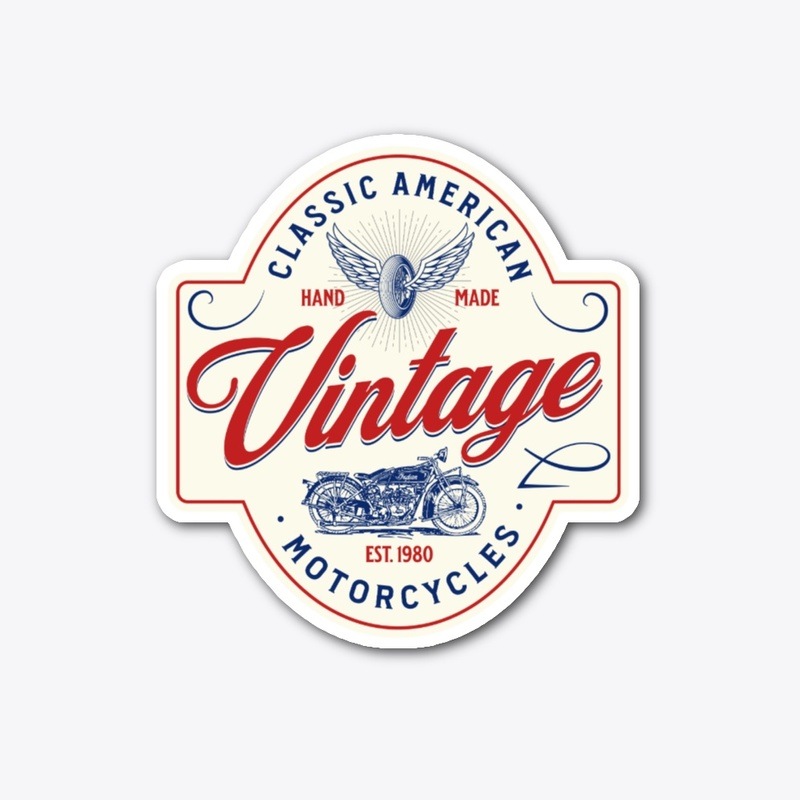 Vintage Classic American Motorcyle Merch