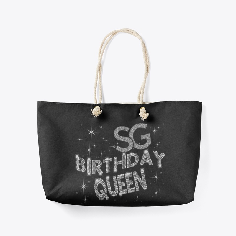 Diamond Birthday Queen Sparkly