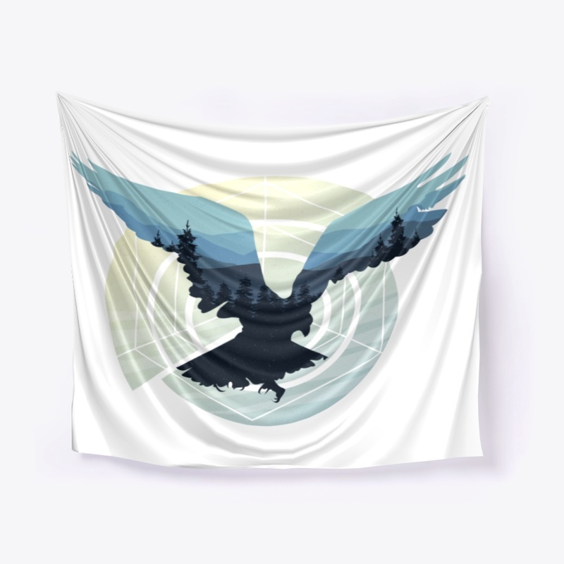 Bird Mom, Bird Dad Abstract Style