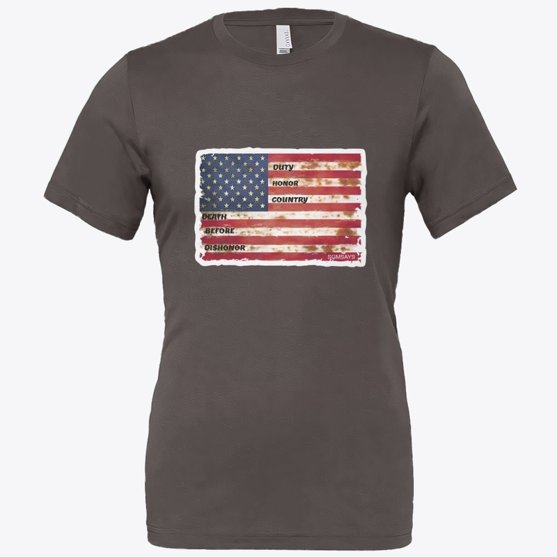 Duty Honor Country Flag - Bella Canvas 3001 | Classic Unisex Jersey T-Shirt - Bella Canvas 3001 | Classic Unisex Jersey T-Shirt - Bella Canvas 3001 | Classic Unisex Jersey T-Shirt - Bella Canvas 3001 | Classic Unisex Jersey T-Shirt