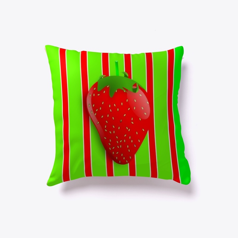Strawberry on Fruit Striped Colors