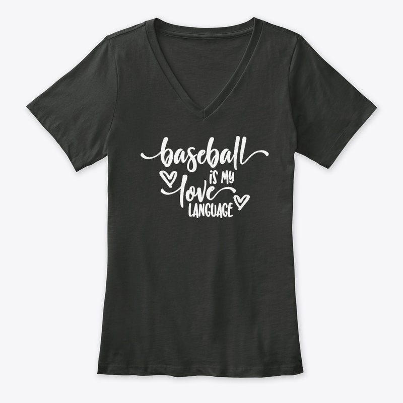 "Baseball Is My Love Language" Tee