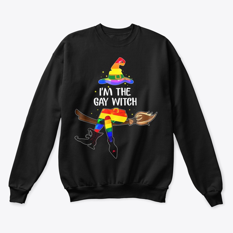 Funny Gay Witch I'm The Gay Witch Lgbt H