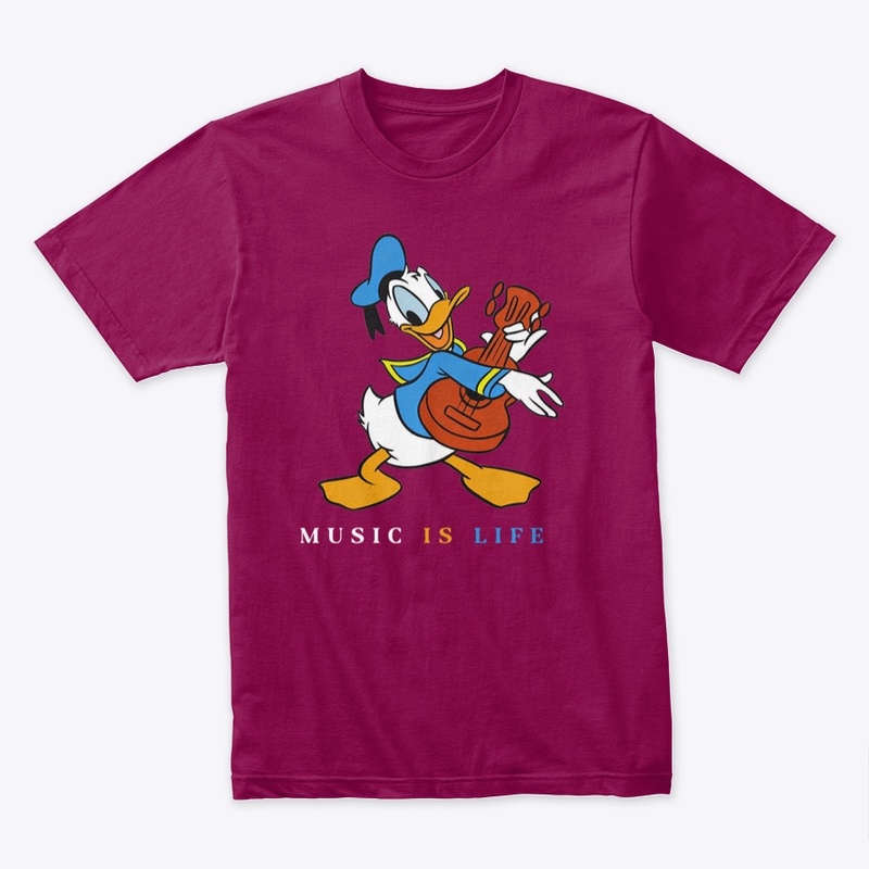 MUSIC IS LIFE MULTI COLOR