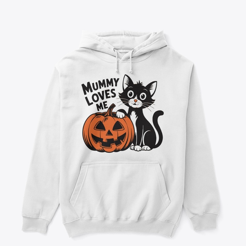 Mummy Loves Me Cute Halloween T-Shirt.