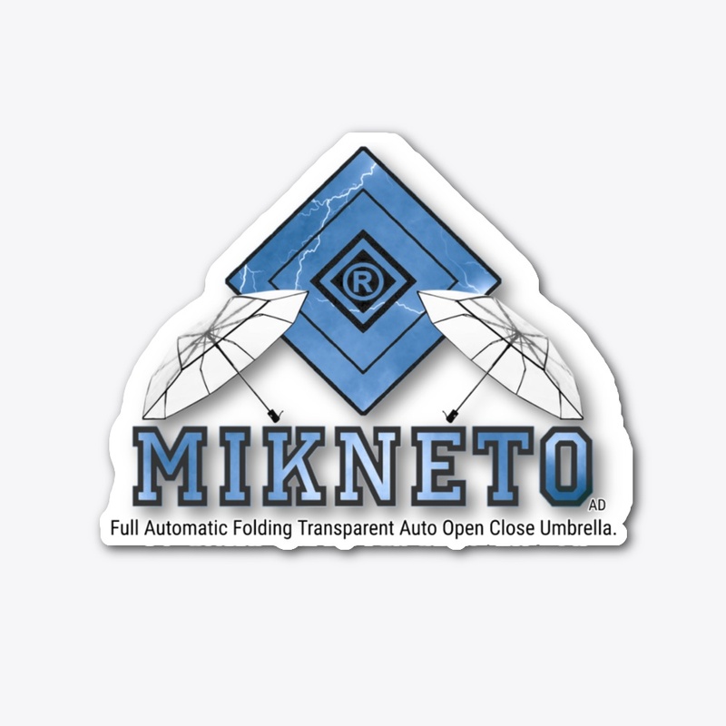 MIKNETO®  Ad -  Transparent Umbrella