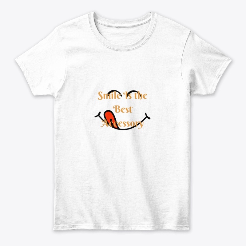 Smile Is the Best Accessory Typography