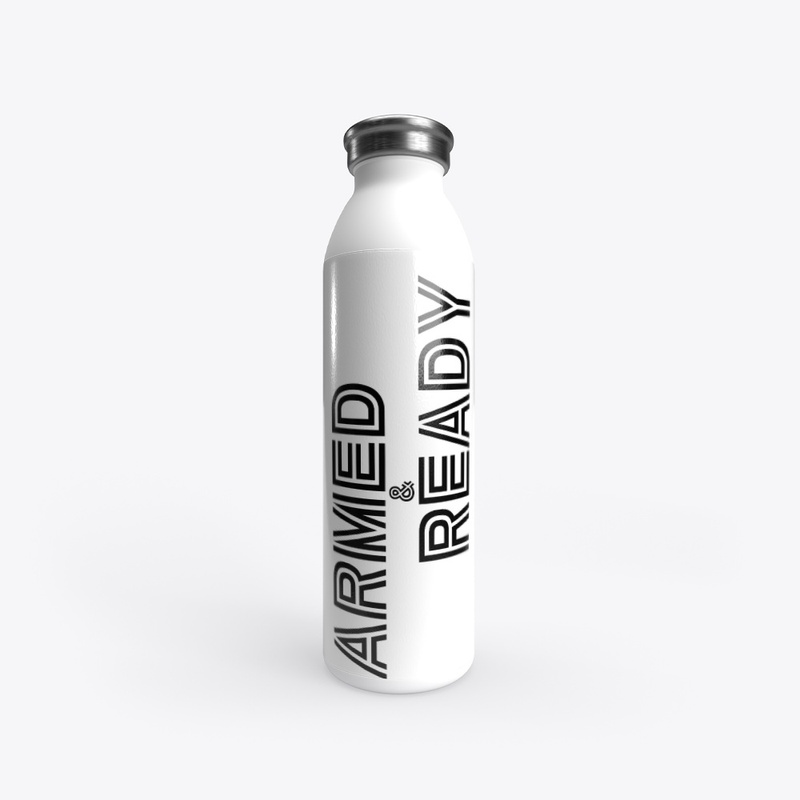 ARMED & READY Water Bottle