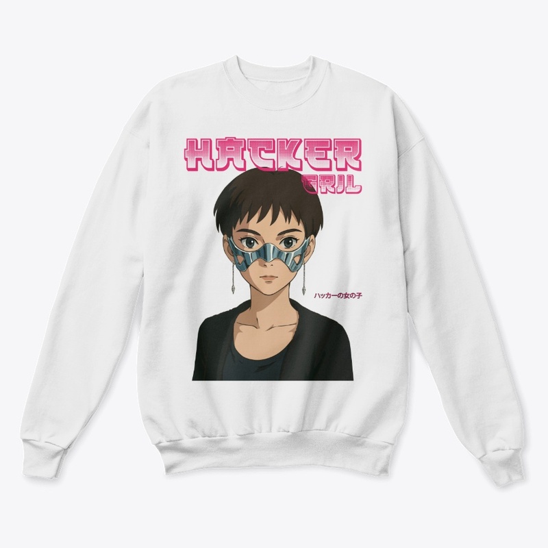Anime Hacker Girl