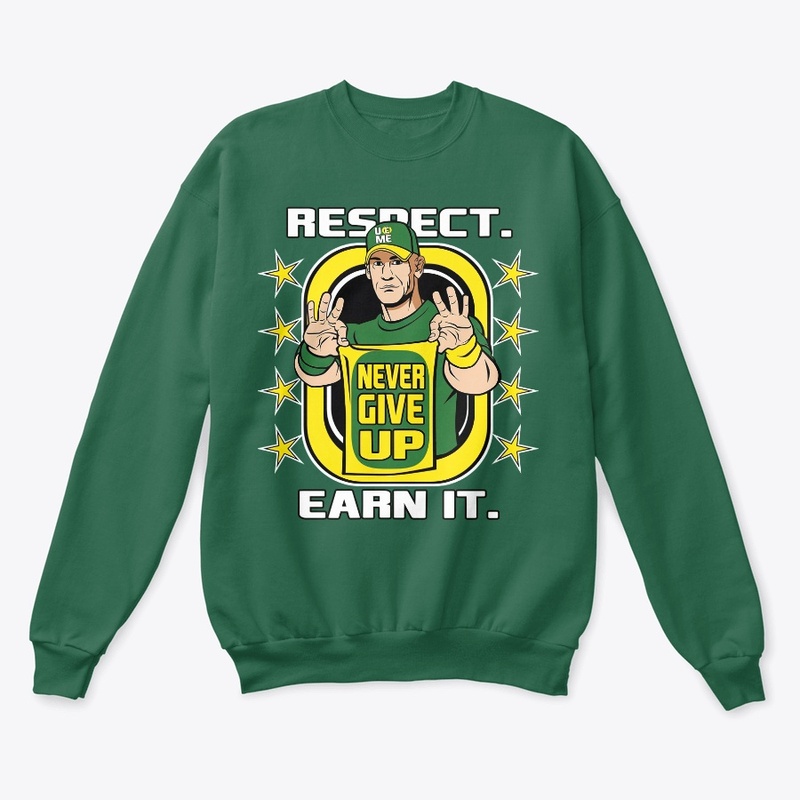 Never Give Up T-shirt Design 