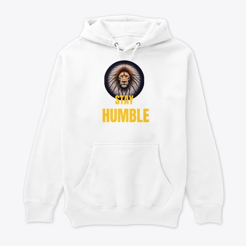 Stay Humble - Lion digital design