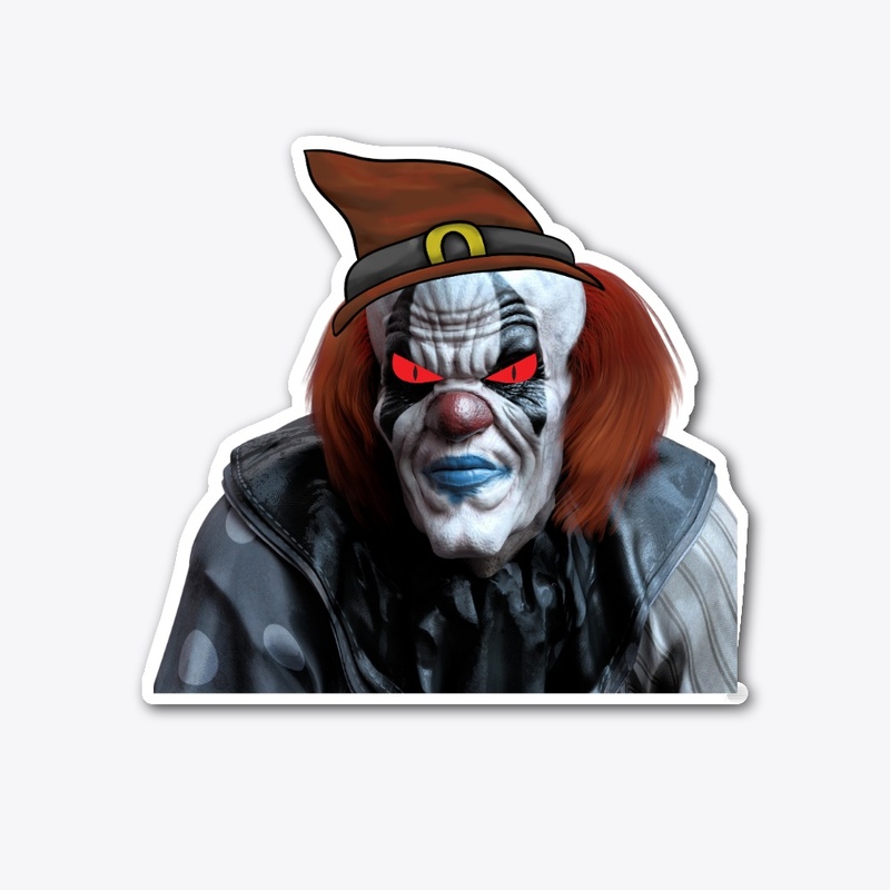 Spooky Halloween Clown