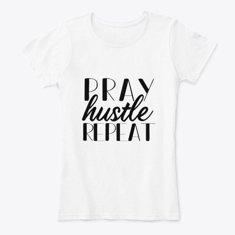 Pray Hustle Repeat Women style 