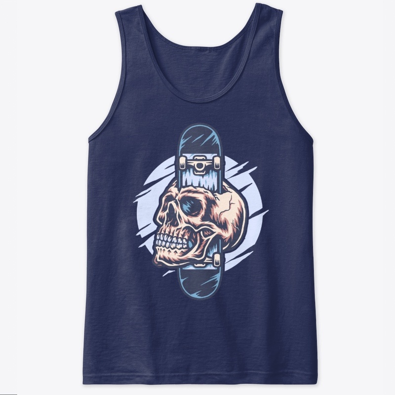 Skateboard Skull
