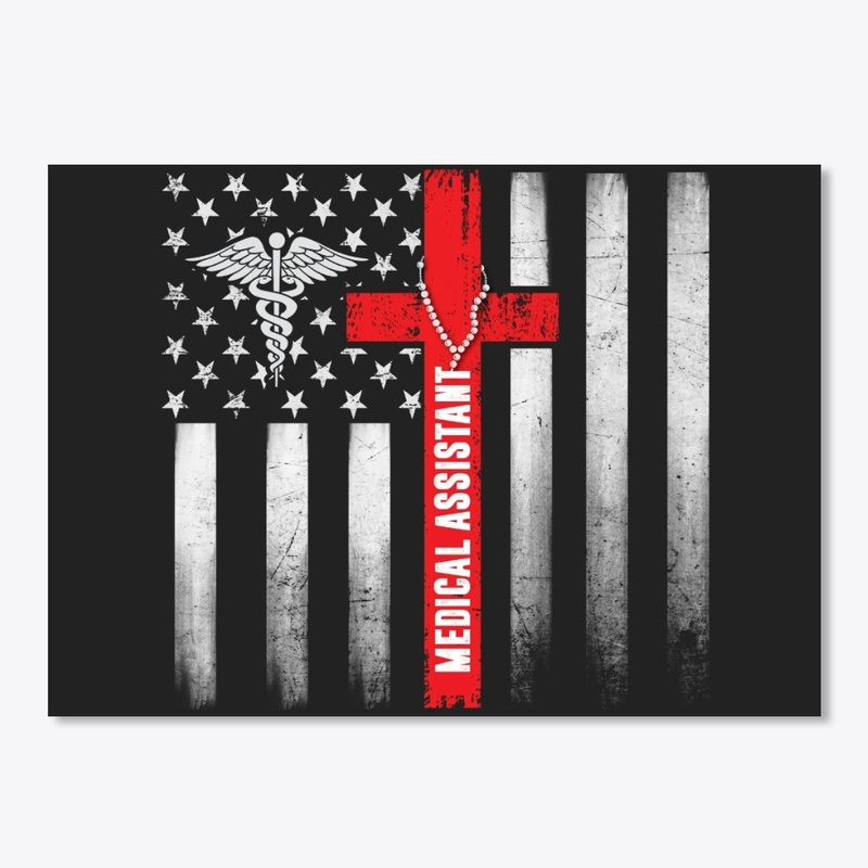 Cross Medical Assistant Mask