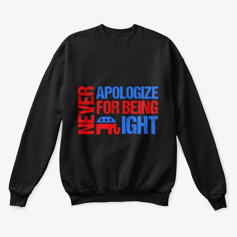 Never apologize