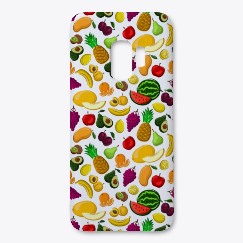 Cute And Colorful Fruity Design
