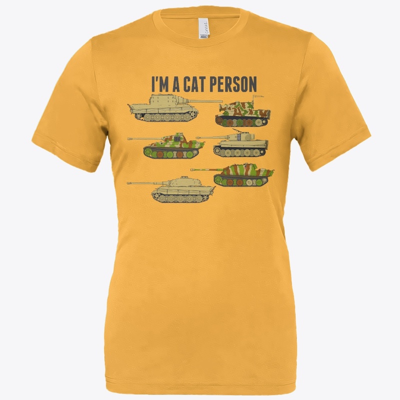 Im A Cat Person camo1 T-Shirt