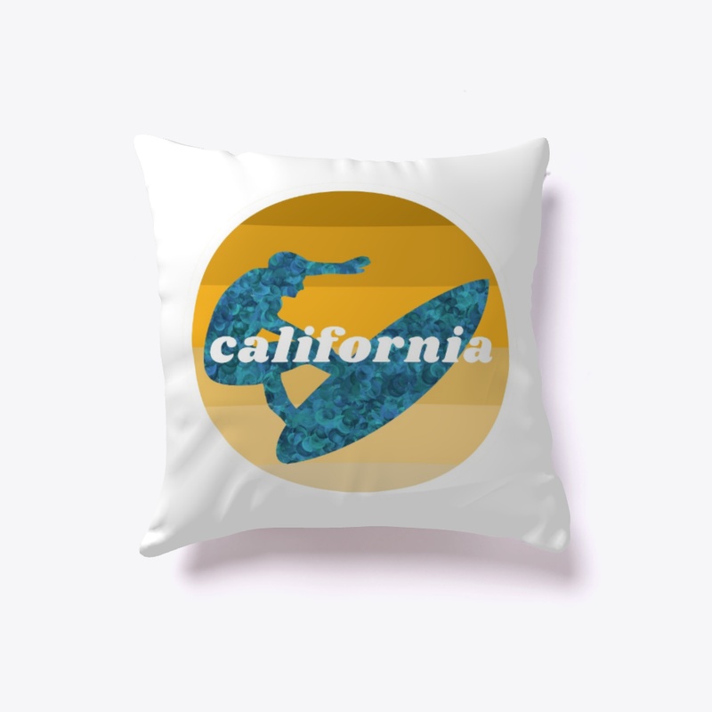 California Surfer Vintage Retro Style