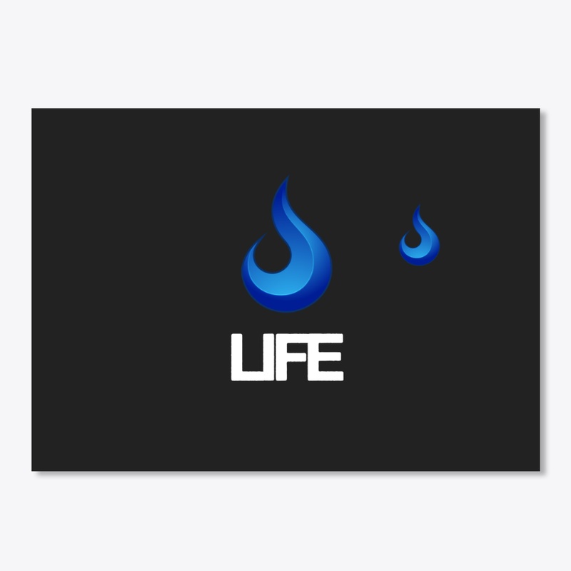 Flame Series : Blue Life