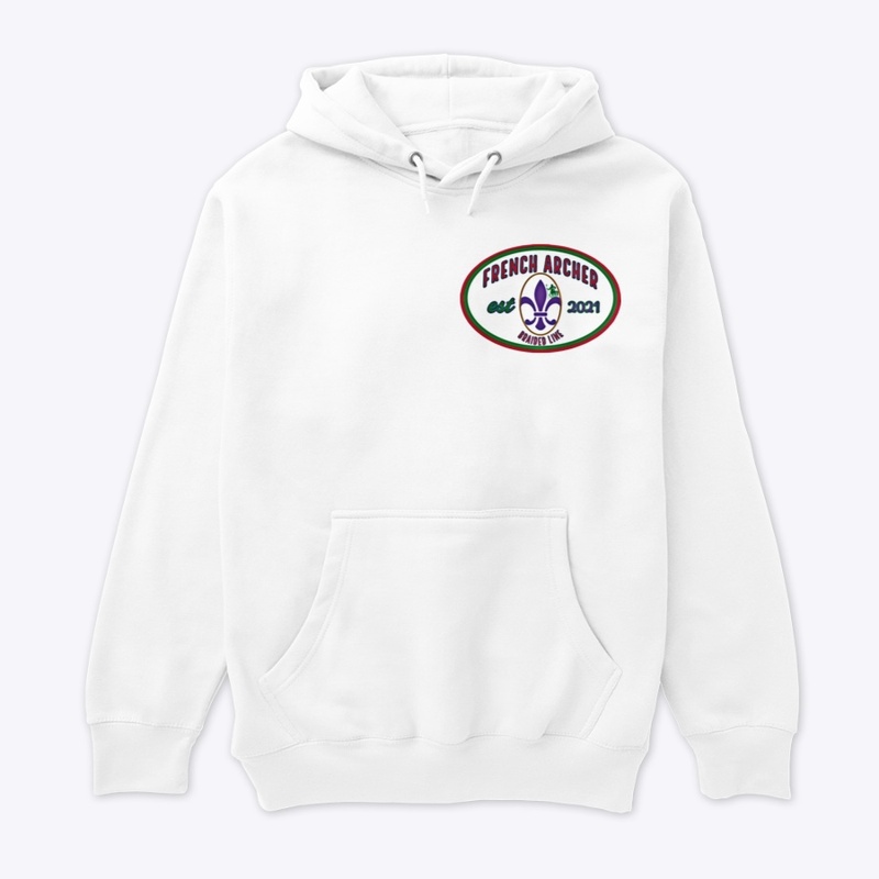 French Archer logo hoodie