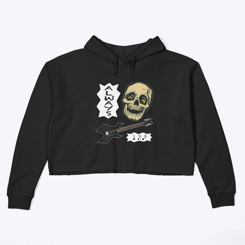 always skull guitar