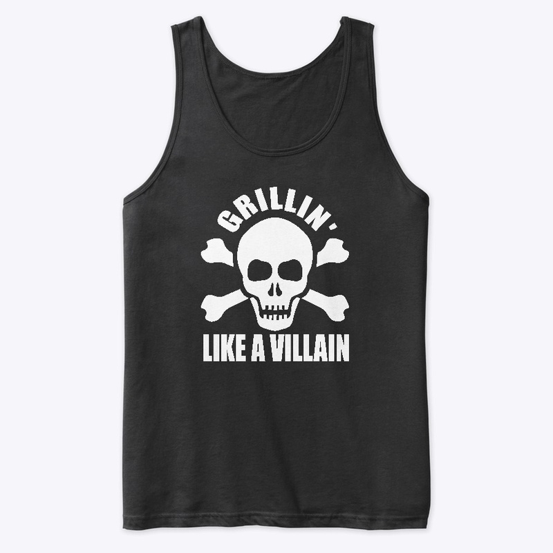 Grillin Like a Villian BBQ Chef Tshirt