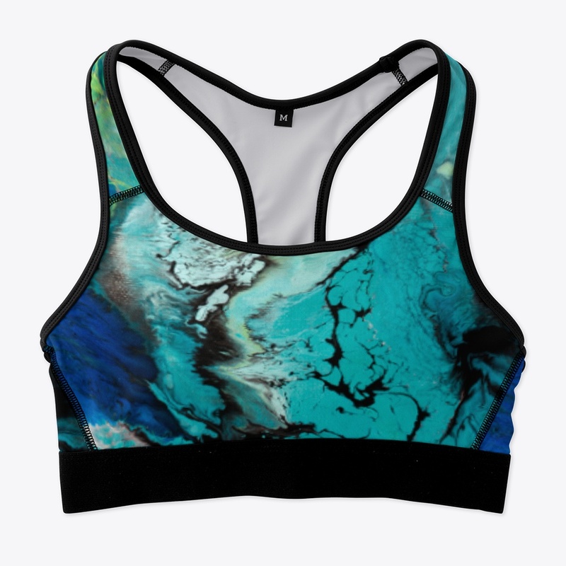 SPORTS BRA - DEEP BLUE
