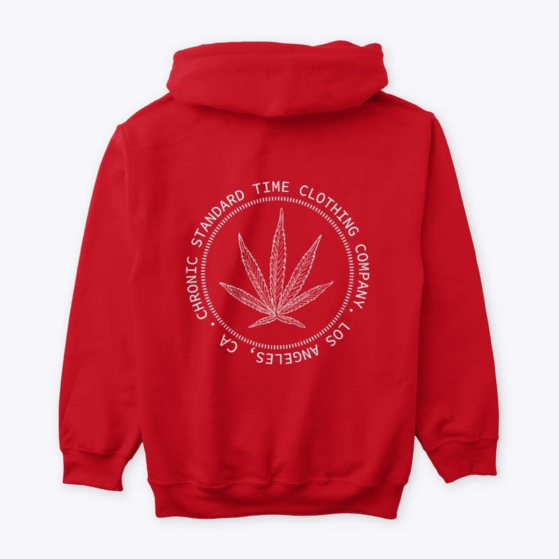 Red Chronic Standard Time Hoodie 