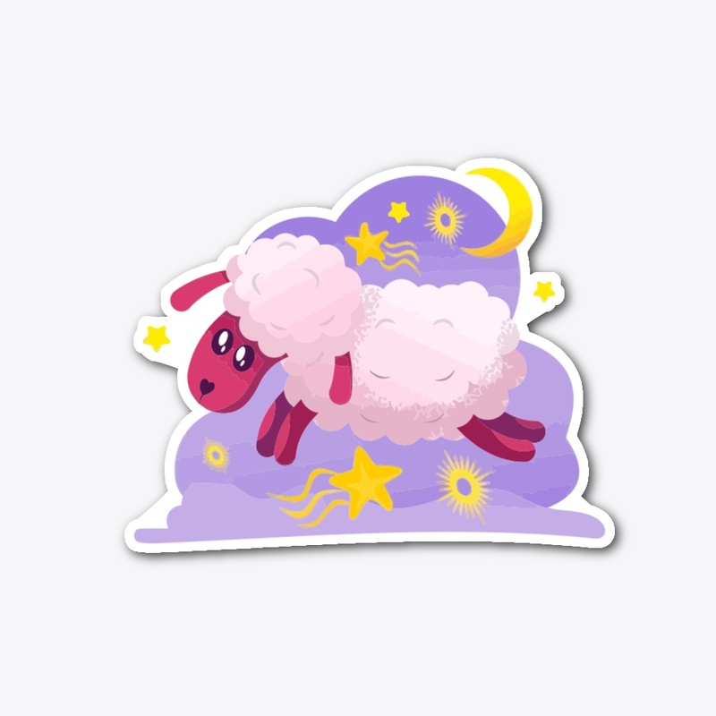 COUNTING SHEEP STICKER