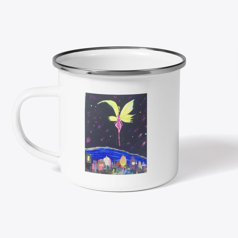 Fairy Over Rooftops