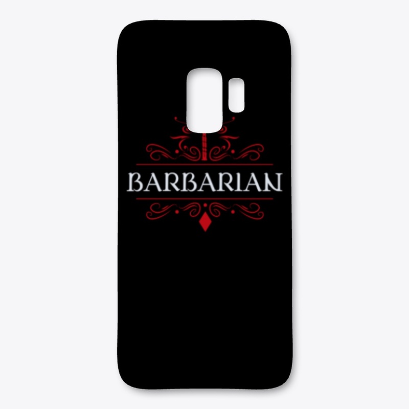 Barbarian Character Class Tabletop RPG